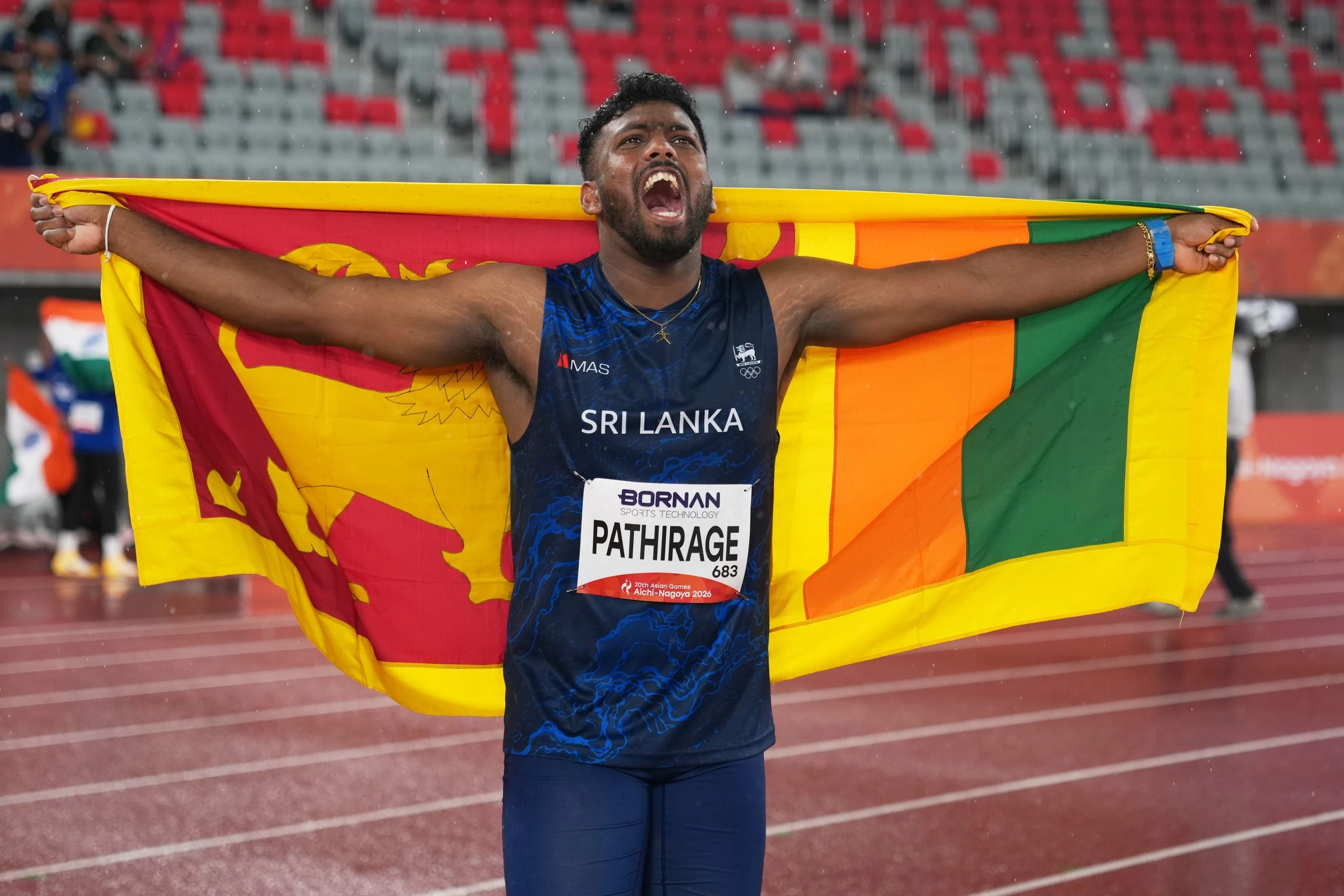 Next stop the world: Sri Lanka's Rumesh Pathirage wins Asian Games javelin gold