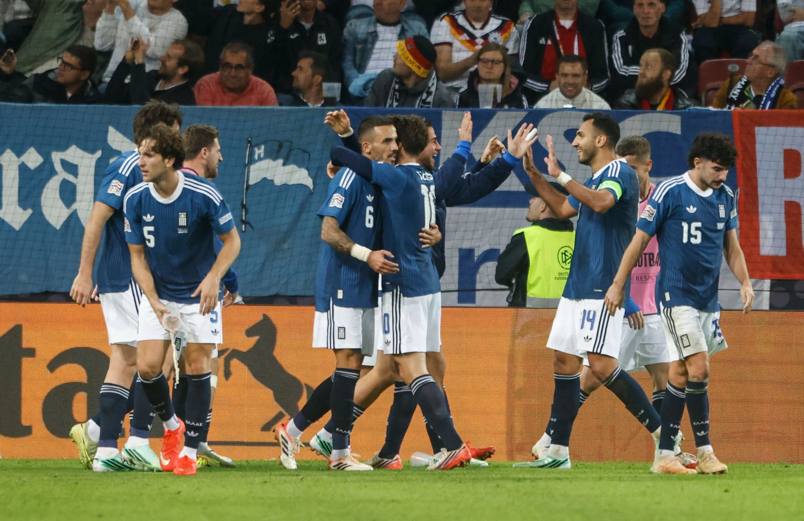 Greece stun Germany as Ireland show solidarity with Gaza, refuse handshake with Israeli players