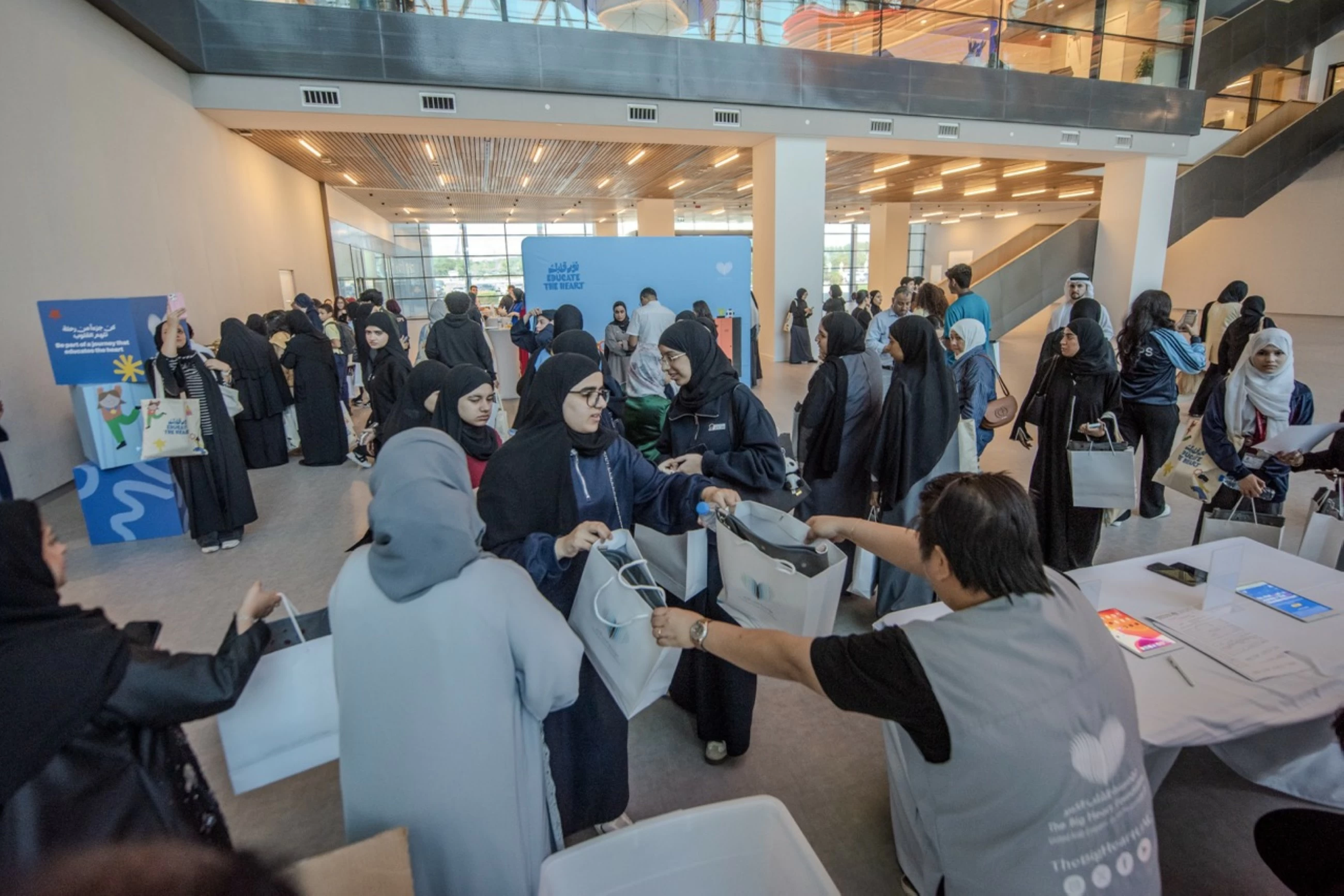 Big Heart Foundation brings together over 12,000 students from Sharjah to support 750 Egyptian pupils
