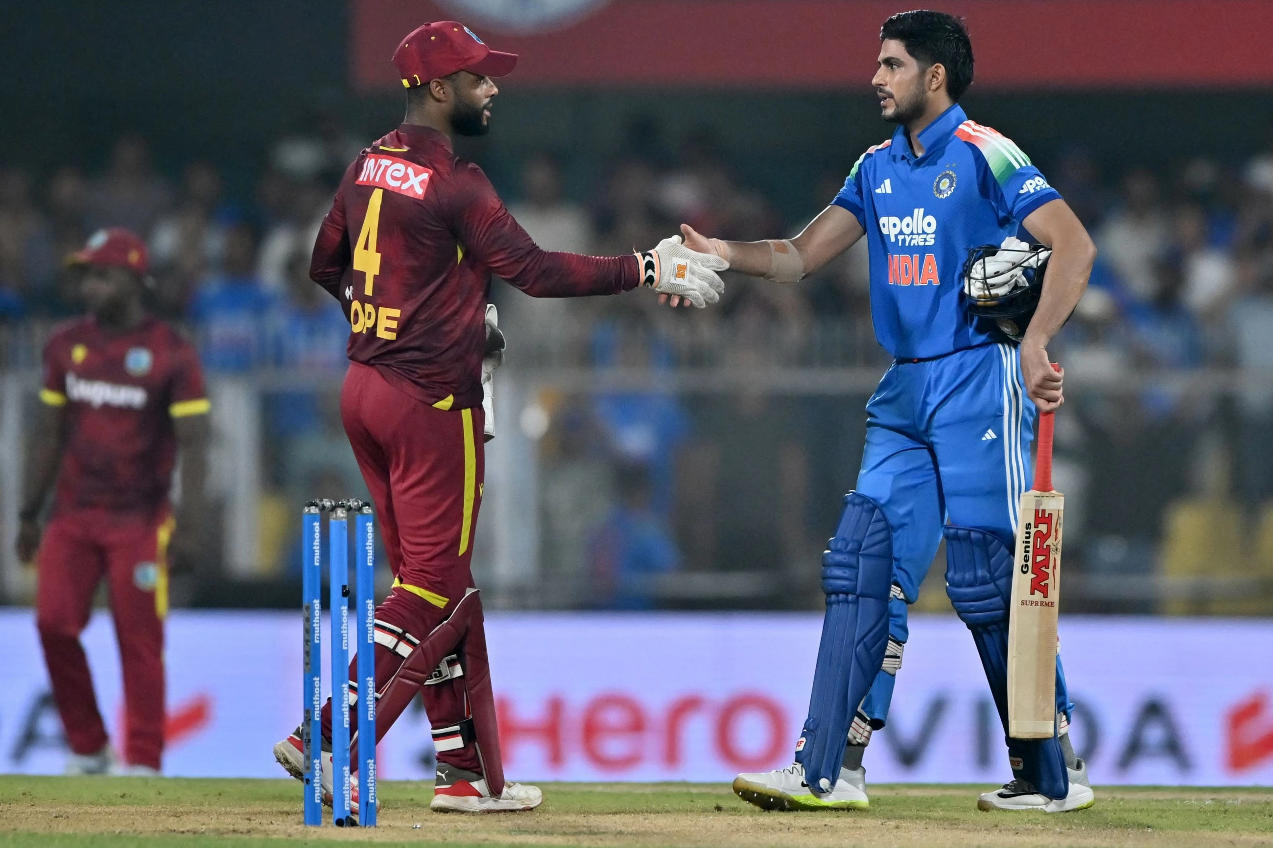 Shubman Gill double ton powers India to mammoth ODI chase of 406 against West Indies