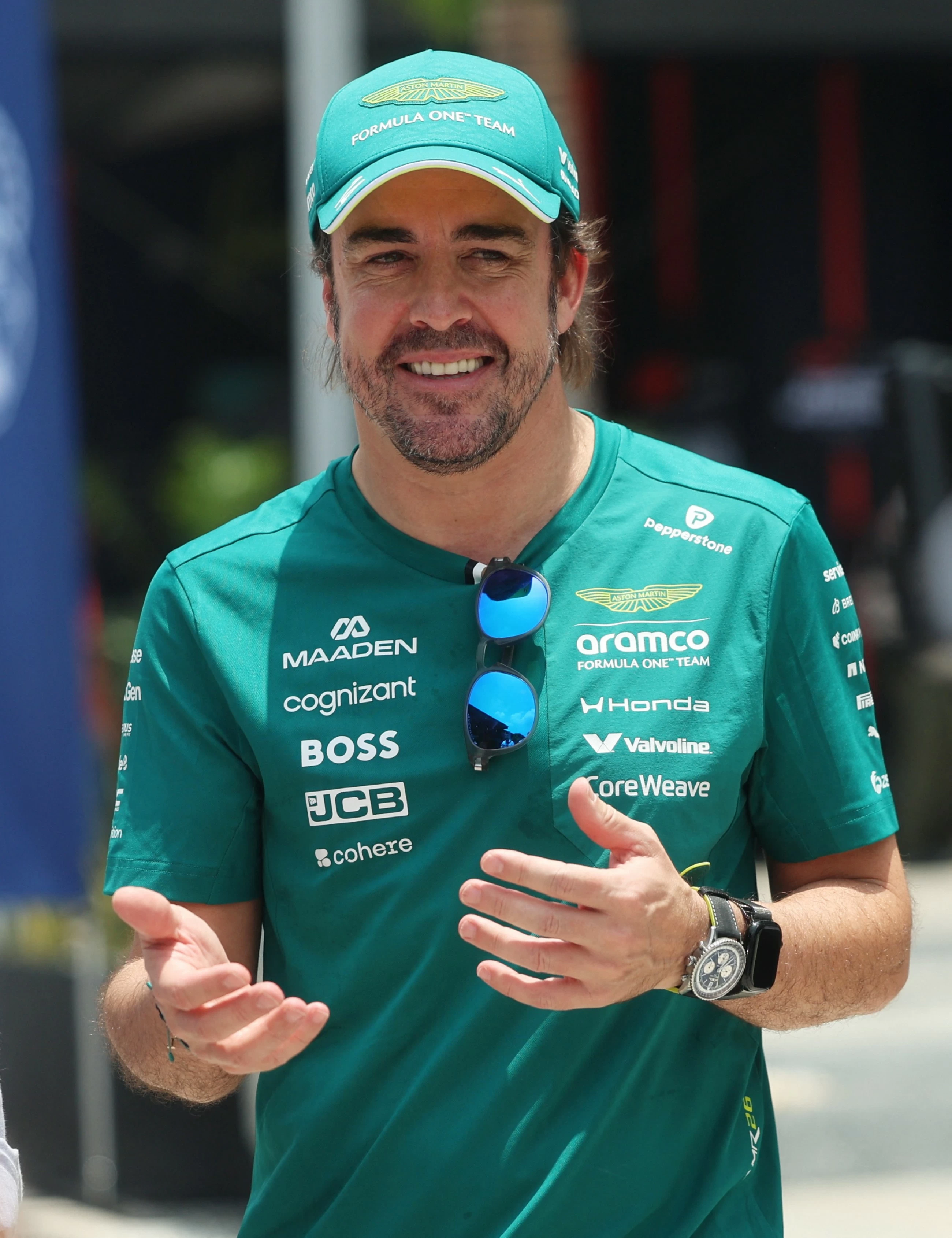 Alonso says 5-minute chat sealed F1 future beyond 46th birthday