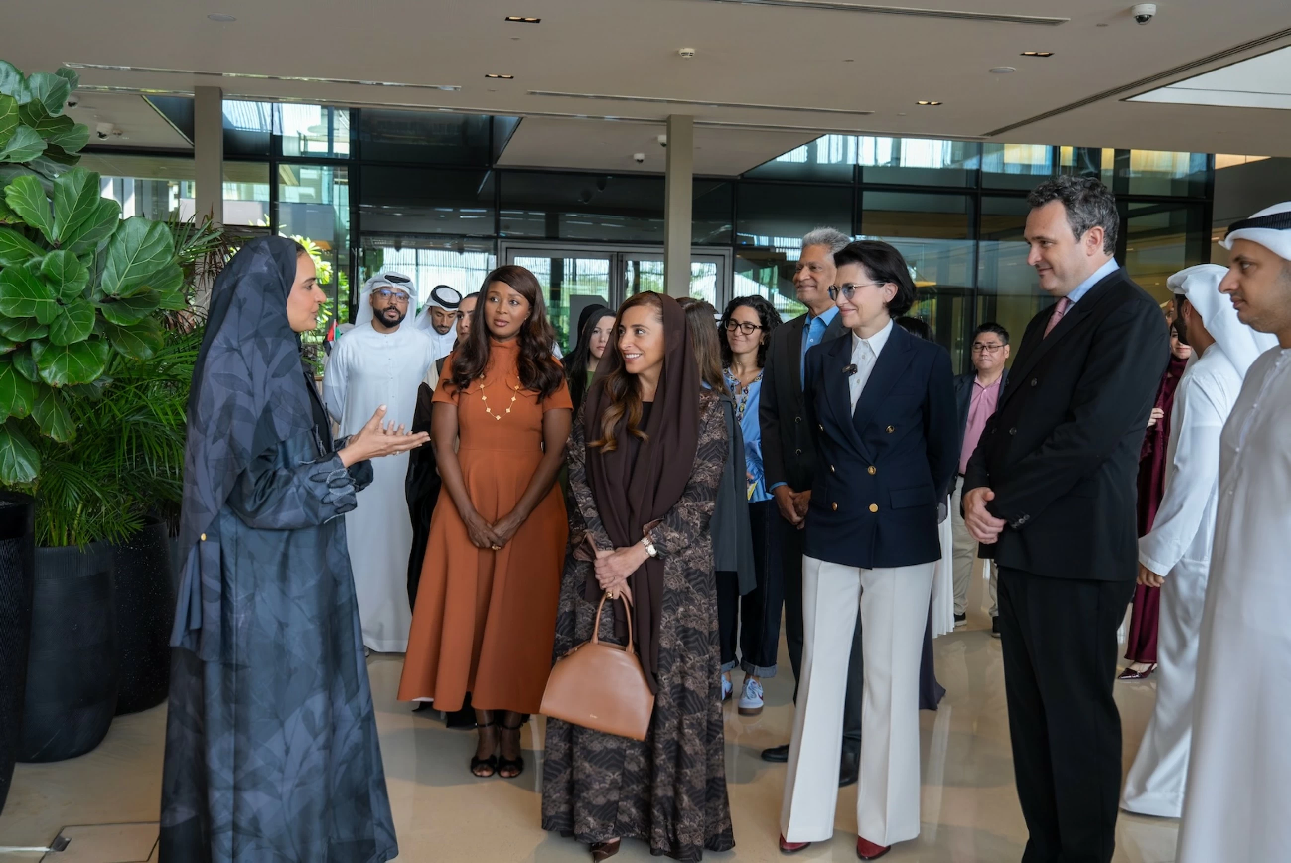 Sheikha Bodour opens Library Corner at House of Wisdom