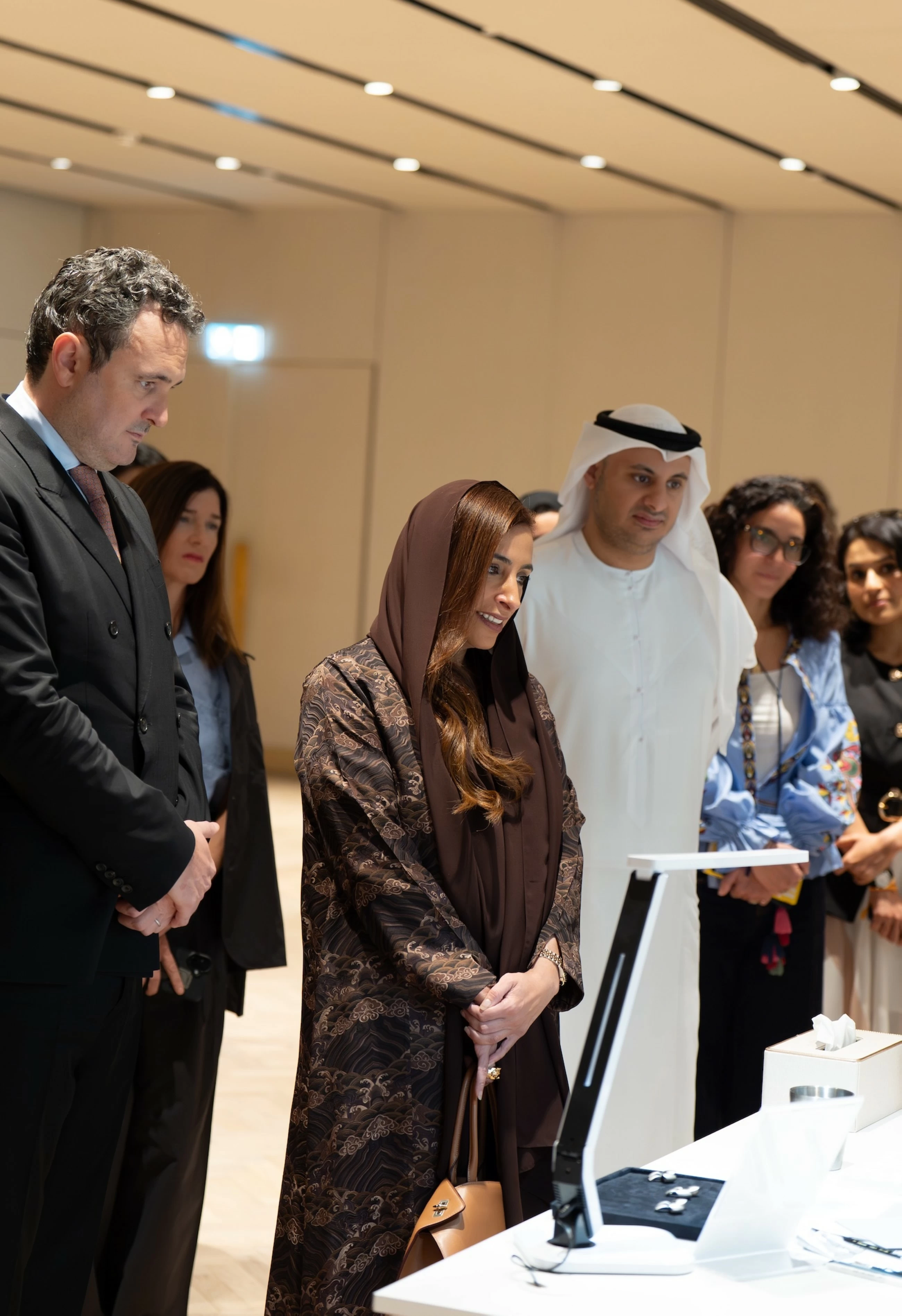 Sheikha Bodour opens Library Corner at House of Wisdom