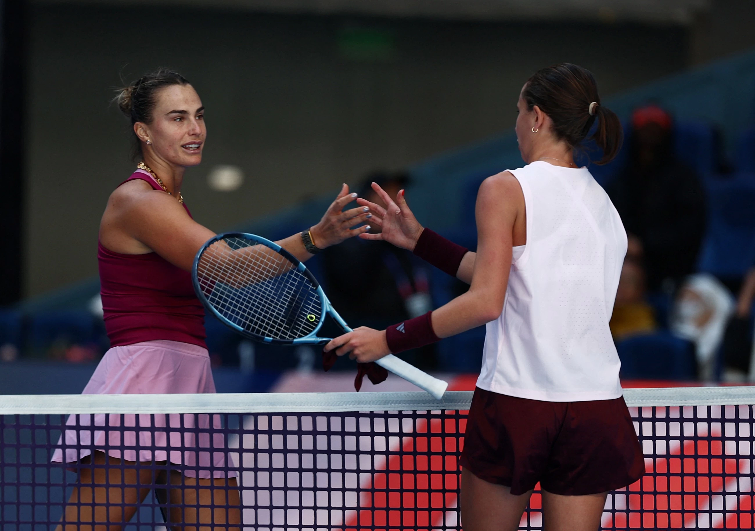 Sabalenka swept out of China Open in third round