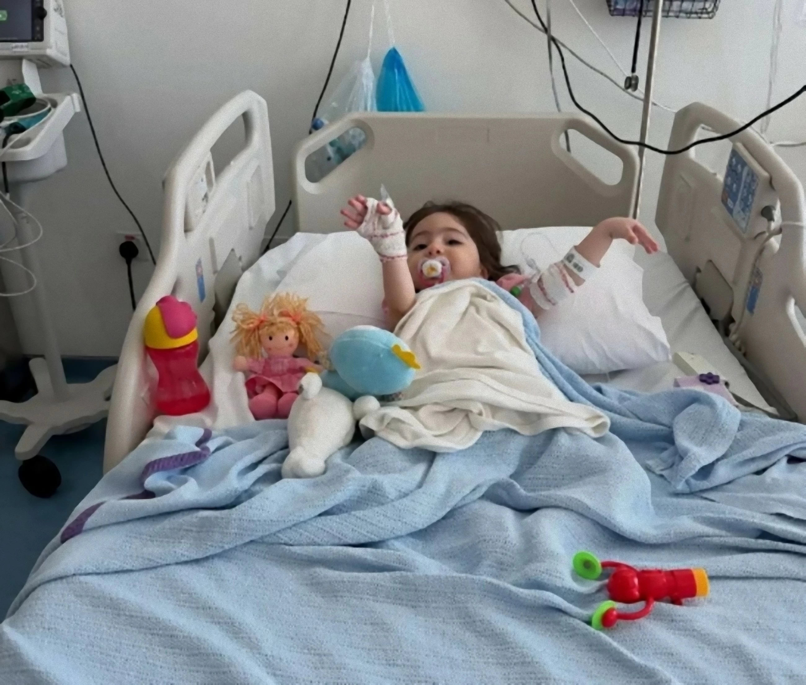 Jordanian child Katia&rsquo;s mother thanks Sheikh Mohammed, UAE for providing 'hope and care' during her treatment