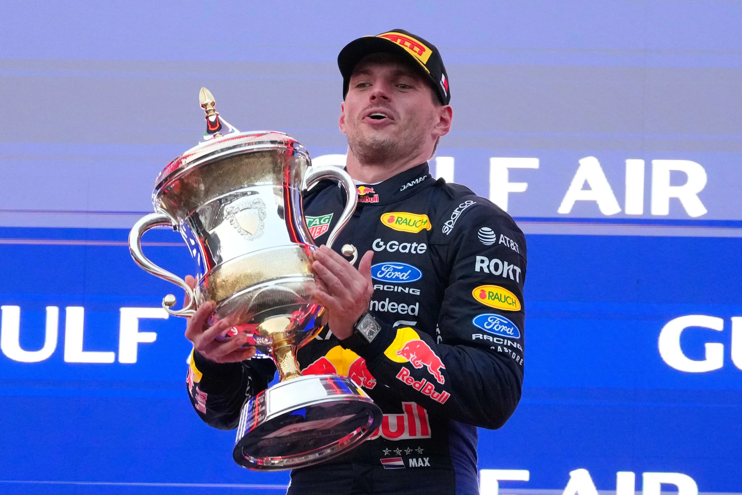 Verstappen beats Antonelli to claim first win of year in chaotic F1&rsquo;s Bahrain GP in Malaysia