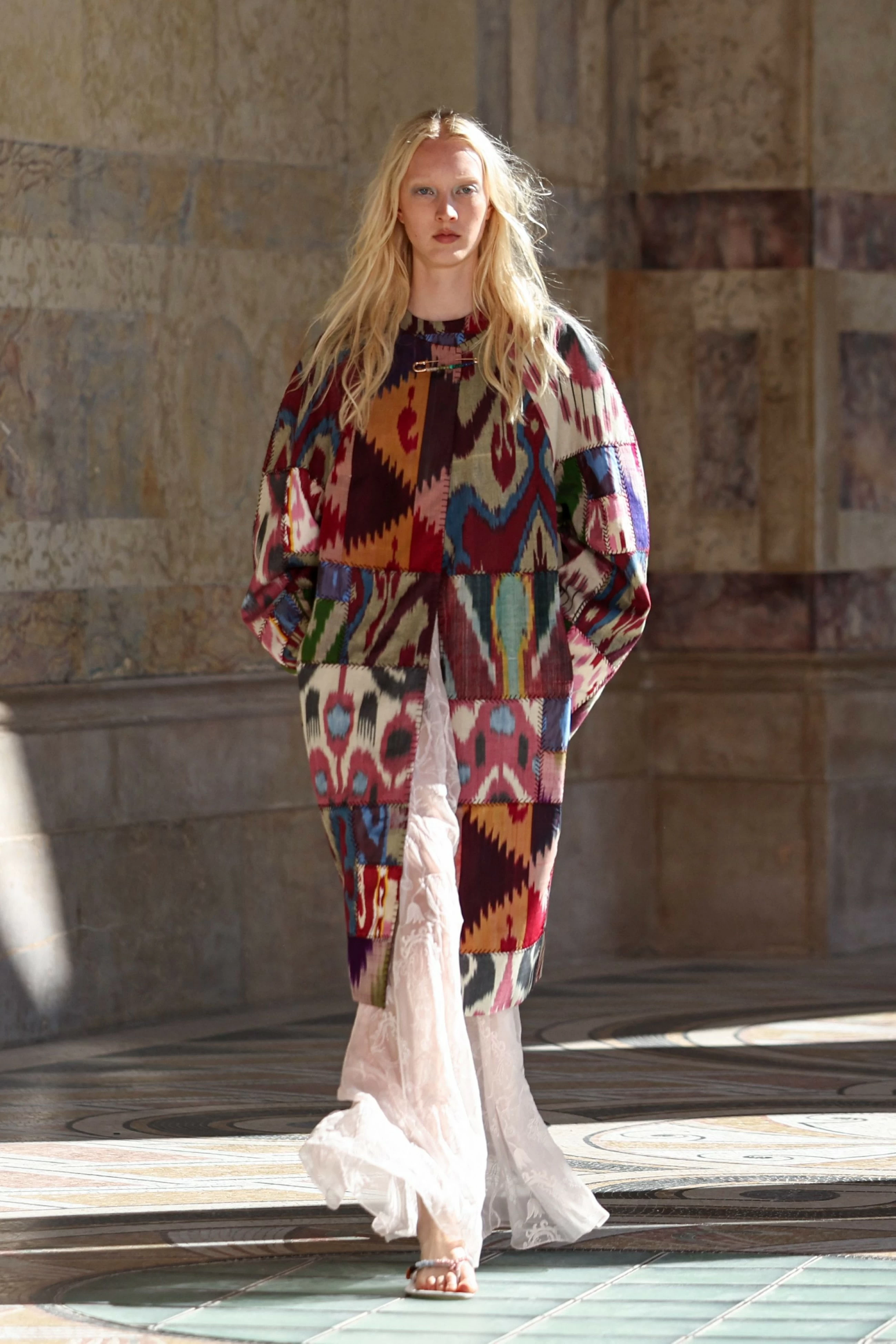 Uruguayan ​designer Gabriela Hearst shows Afghan designs at Paris fashion show