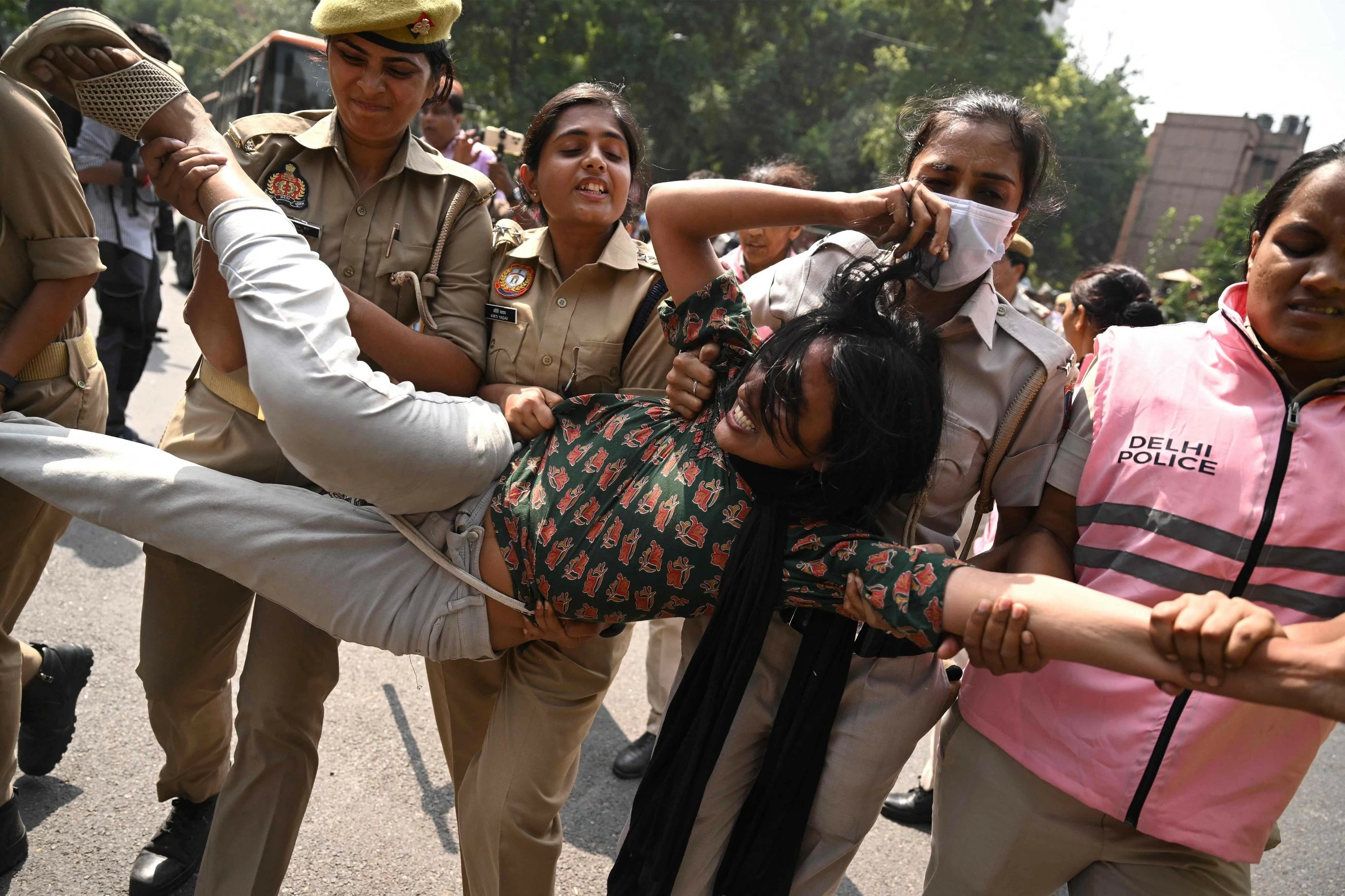 Over 3,000 held across Delhi during protest against Chief Election Commissioner