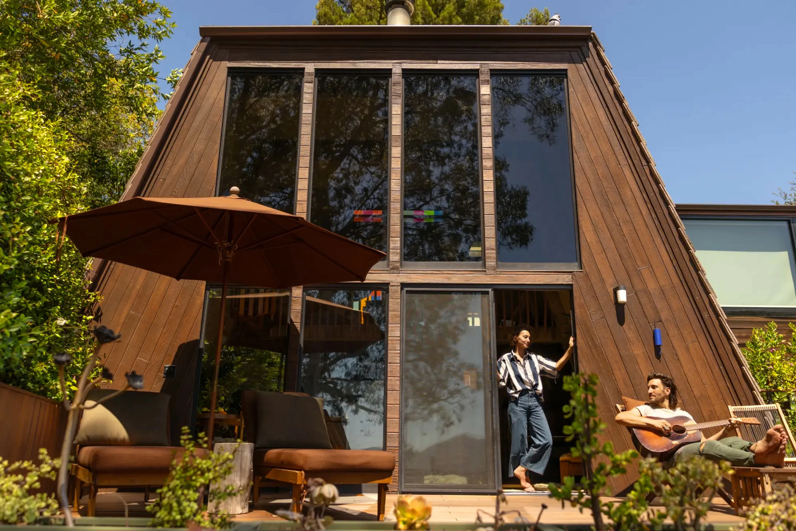 How a couple turned Topanga A-frame into sanctuary for music and recovery
