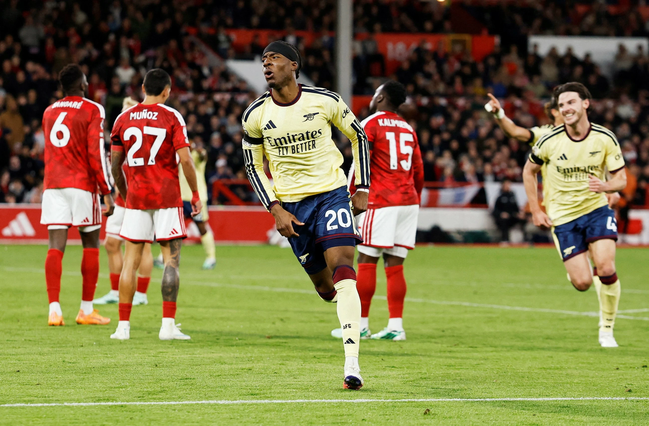 Maduekes später Treffer bringt Arsenal den Sieg über Forest ...