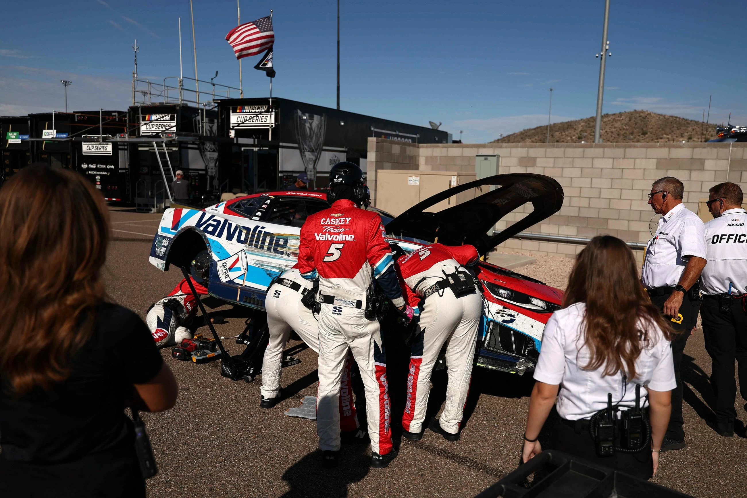 Larson finally stumbles in NASCAR's championship. Was it just a bad day or sign of serious trouble?