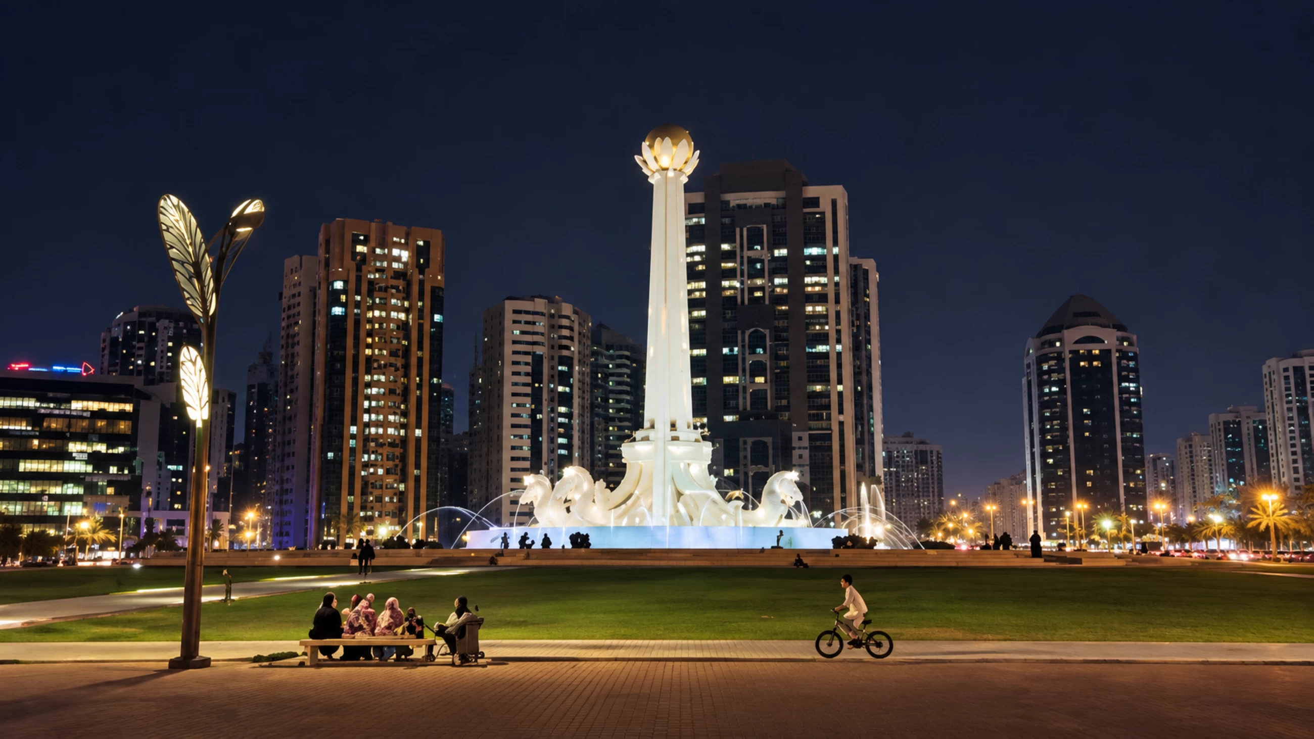 Sharjah redevelops Al Ittihad Square Park with new cycling track and sports facilities