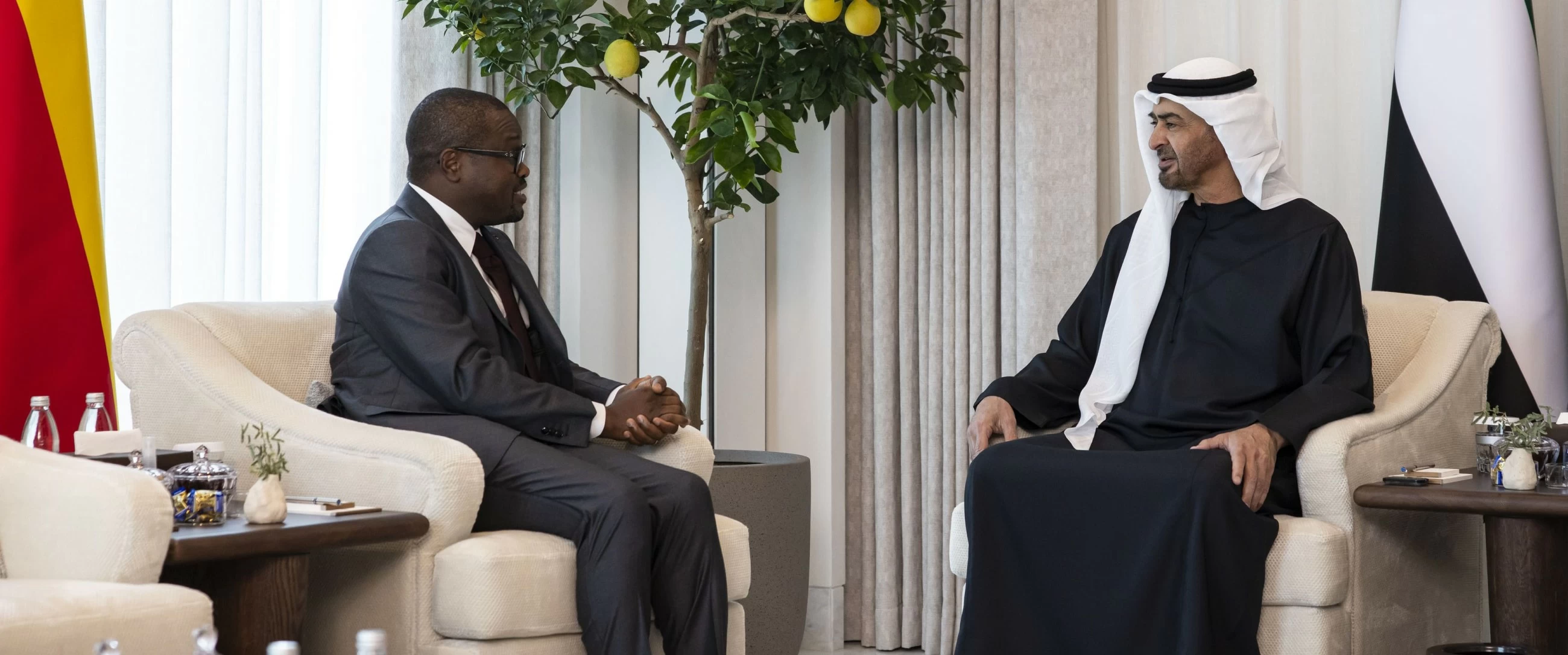 UAE, Benin leaders discuss ways to enhance bilateral ties