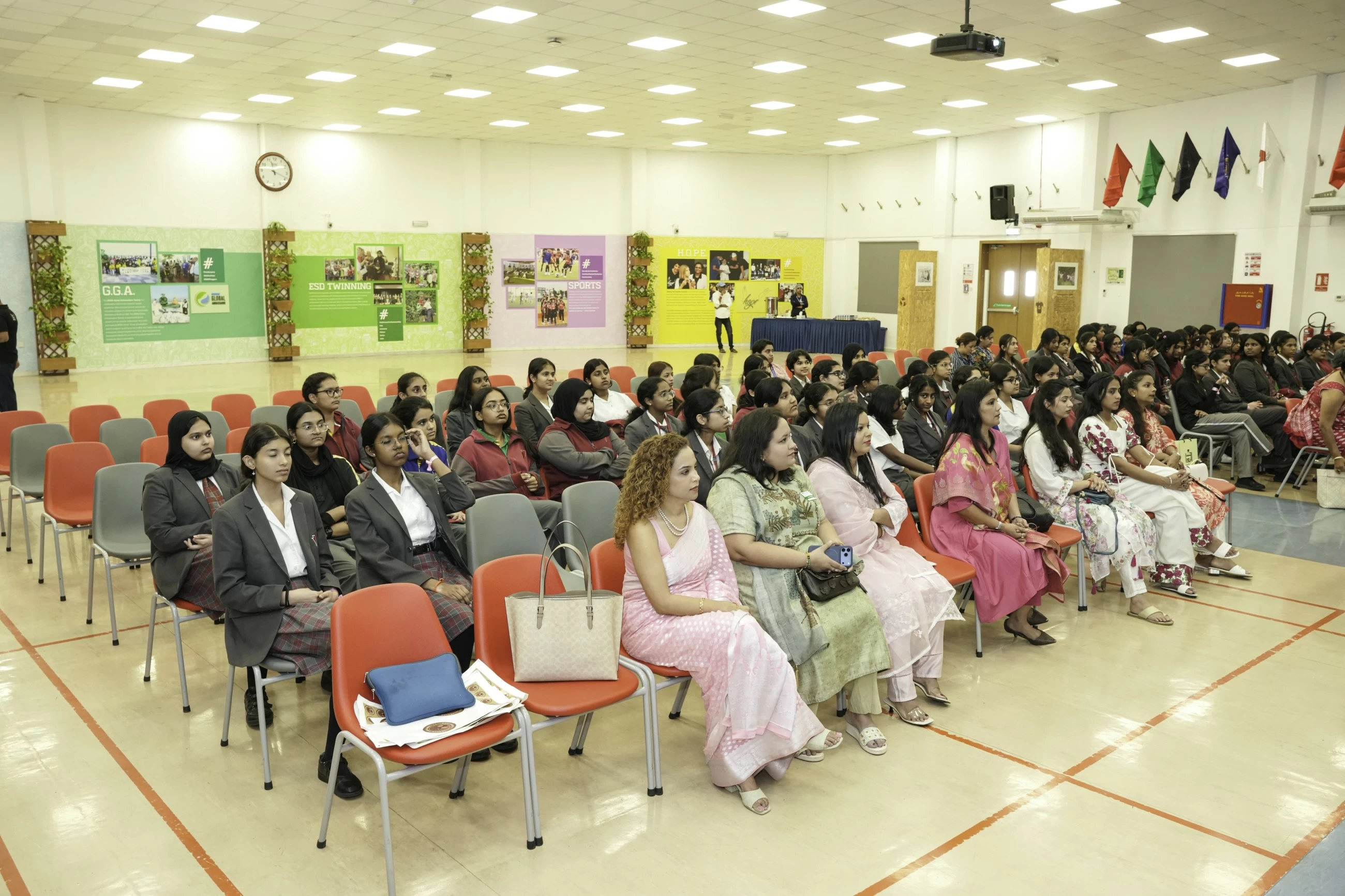 Indian Folk Art Corridor raises breast cancer awareness through art